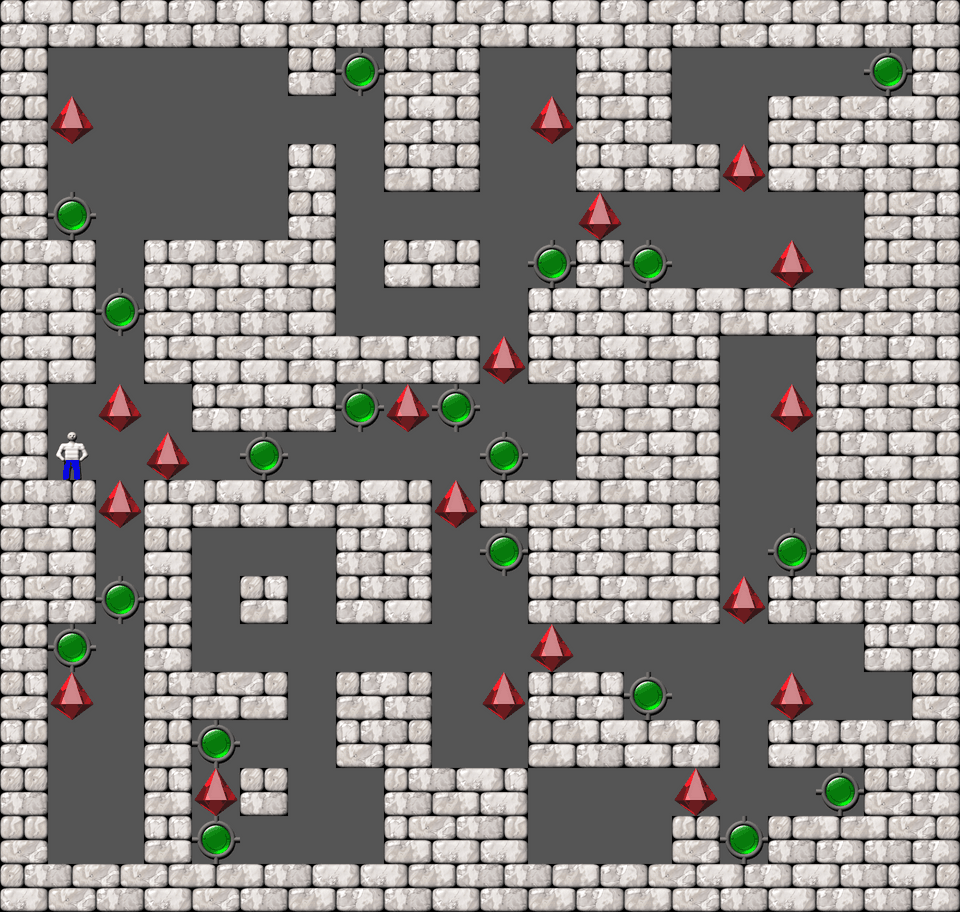 Sokoban Learning Sokoban level 31